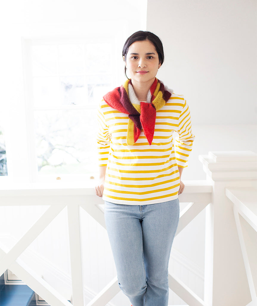 A Churchmouse Yarns and Teas Pattern - Pretty Perfect Square (PDF)