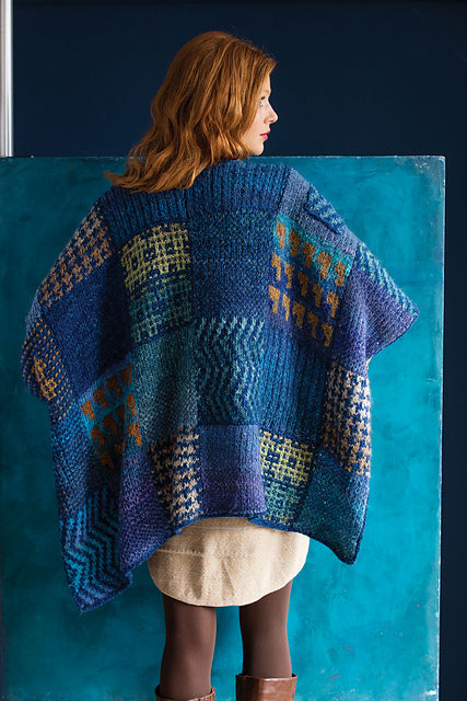 A Noro Pattern - Patchwork Poncho (PDF)