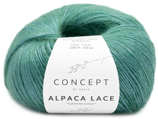 Katia Concept Alpaca Lace - Malachite (Color #67)