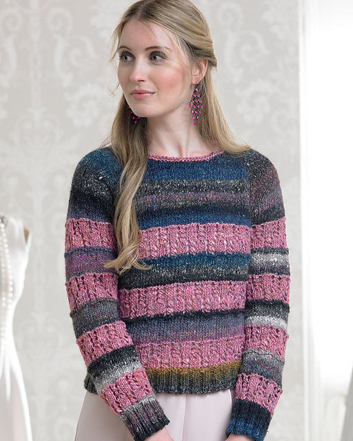 A Noro Pattern - Sweet Raglan Sweater (PDF)