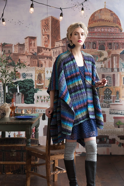 A Noro Taiyo Pattern - Kimono Ruana #17 (PDF)