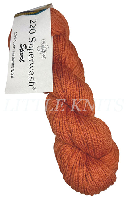 Cascade 220 Superwash Sport - Harvest Pumpkin (Color #326)