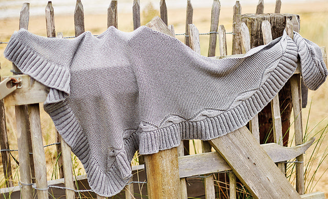 Urchin Wrap - FREE with 8 or more skein purchases of Softyak DK (PDF File)