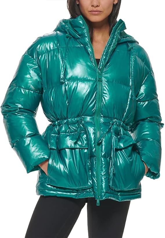 NWT Levi's Women's Megan Hooded Quilted Puffer Jacket Size: XL