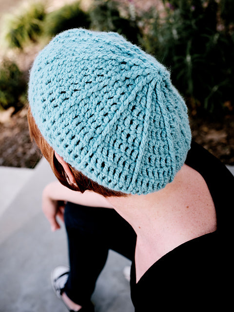 A Cardiff Pattern - Crochet Beret (PDF)