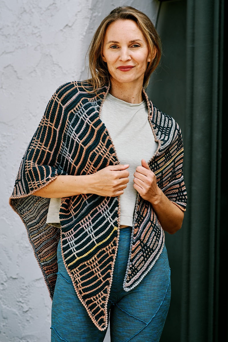 !FREE w/ Celebrate Yarn Purchases - 6601A Celebrate & Volante Slipped Triangle (PDF)