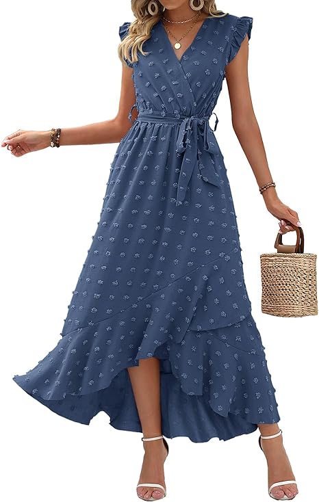 New w/ Tags BTFBM Women's Boho Ruffled Maxi Dress Size XL