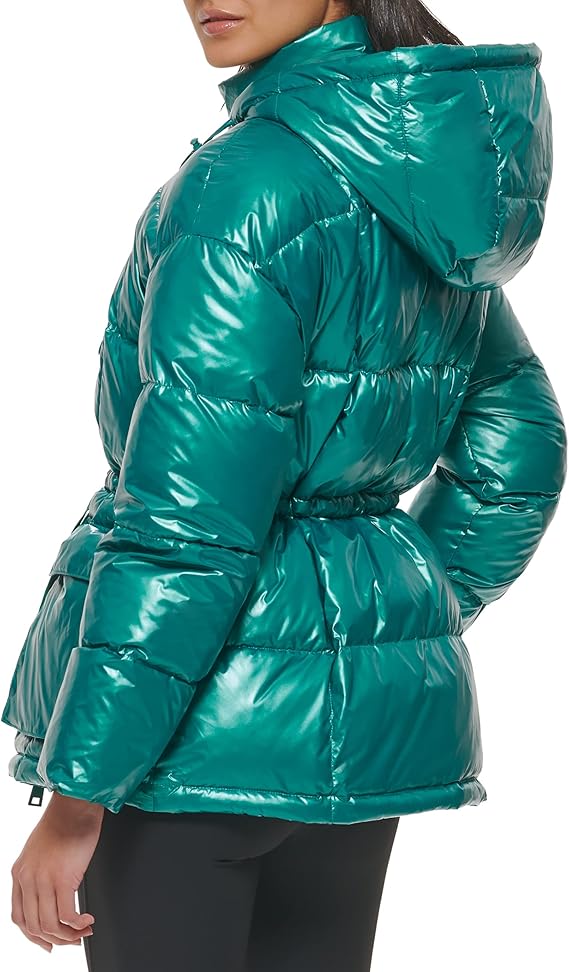 NWT Levi's Women's Megan Hooded Quilted Puffer Jacket Size: XL