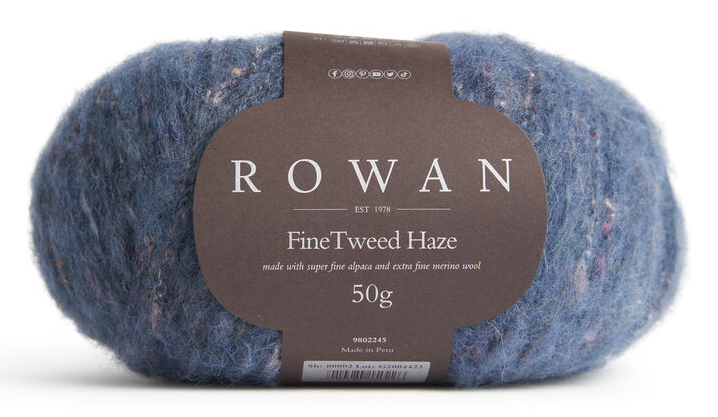 Rowan Fine Tweed Haze - Deep (Color #02)