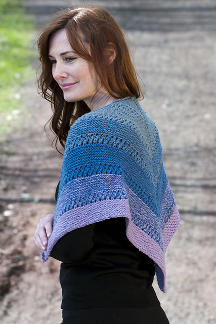 A FREE Cascade 220 Fingering Pattern - Color Shift Shawl (PDF)Knitting Pattern on Sale at Little Knits