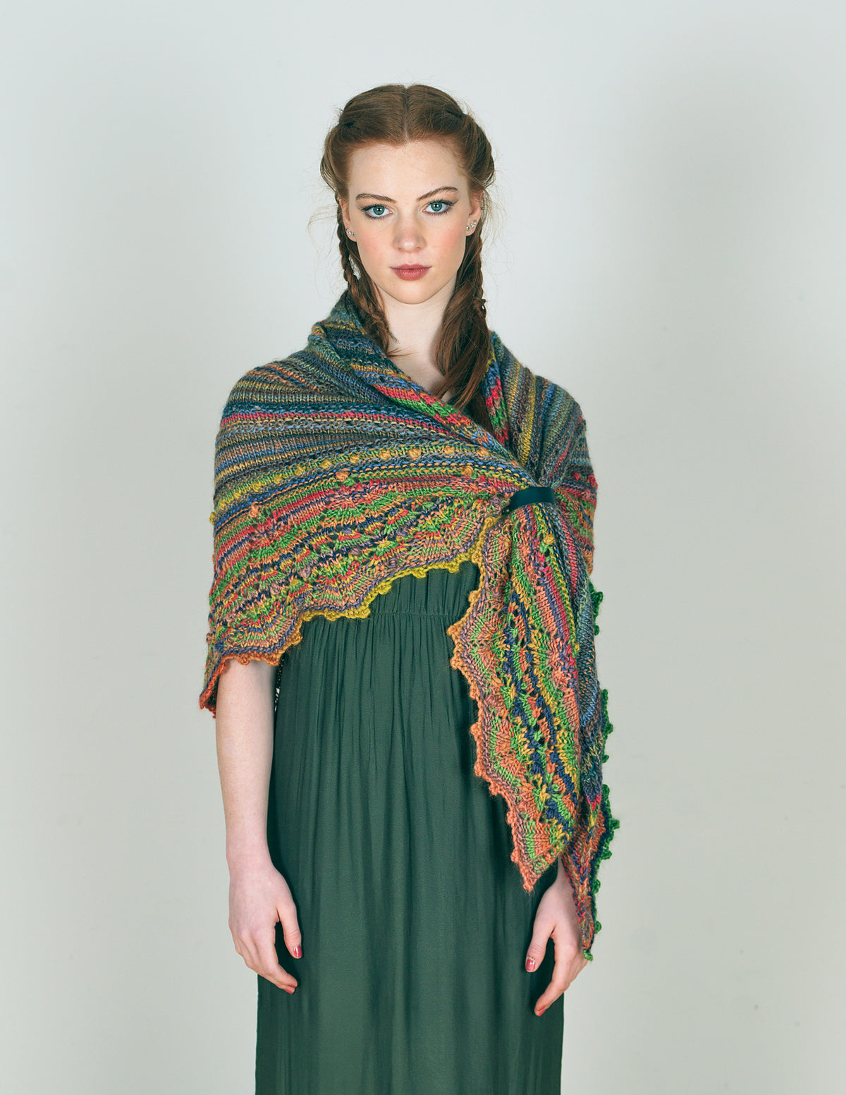 A Louisa Harding Amitola Grande Pattern - Hattie Shawl (PDF)