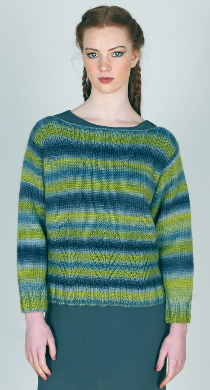 A Louisa Harding Amitola Grande Pattern - Peggy Pullover (PDF)