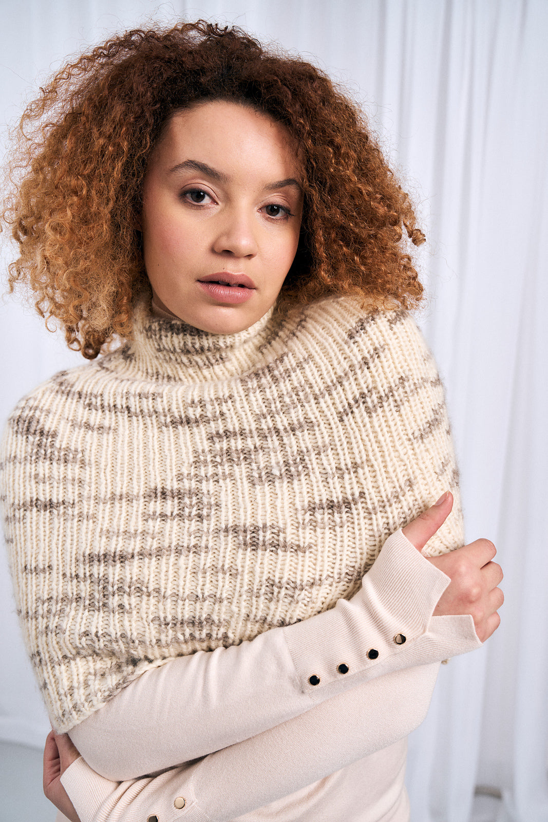 A Mode at Rowan Colourmix Pattern - Archer Poncho (PDF)