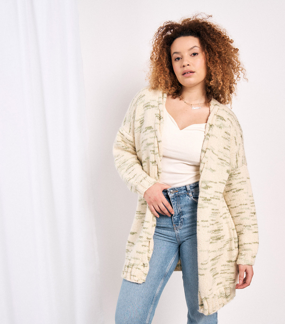A Mode at Rowan Colourmix Pattern - Cosmo Cardigan (PDF)