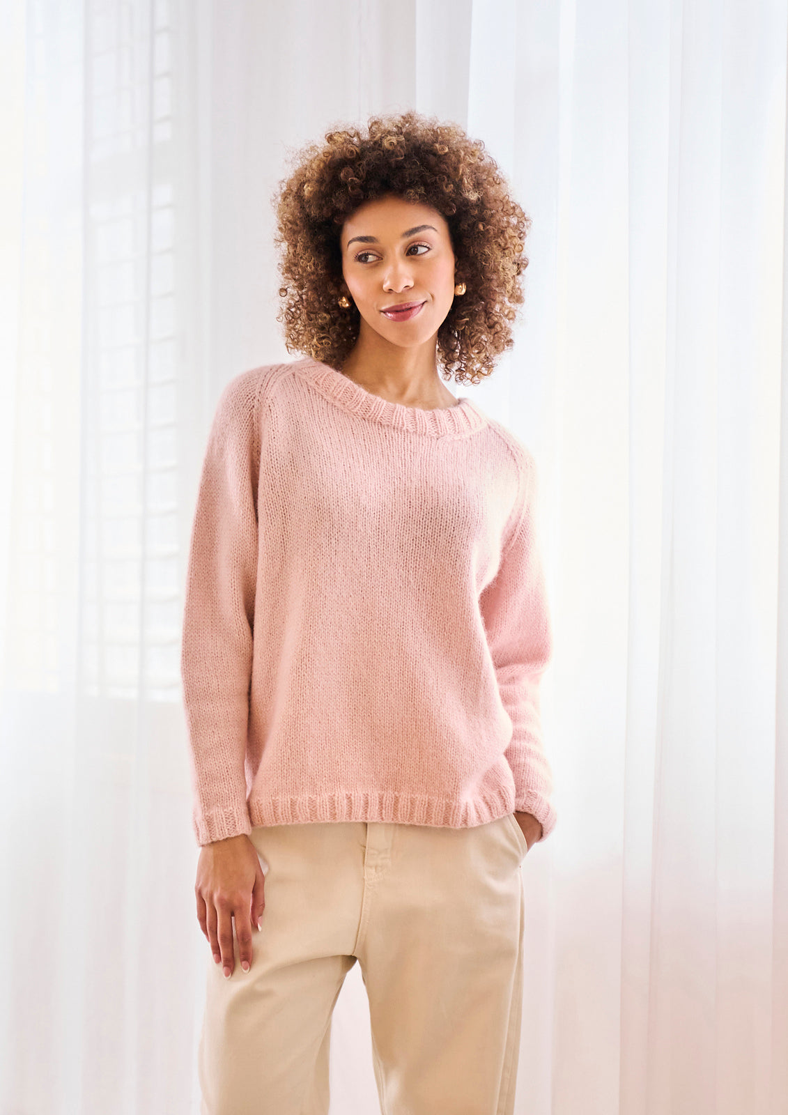 A Mode at Rowan Softest Alpaca Pattern - Sedgeford Pullover (PDF)