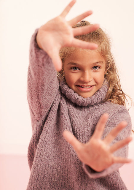 A Rowan Brushed Fleece Pattern - Mini Whitehall (PDF) knitting pattern on sale at Little Knits