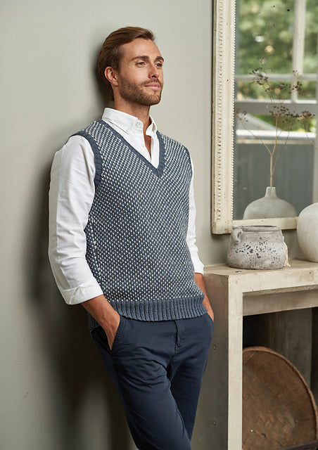 A Rowan Island Blend Fine Pattern - Amos (PDF) knitting pattern on sale at Little Knits
