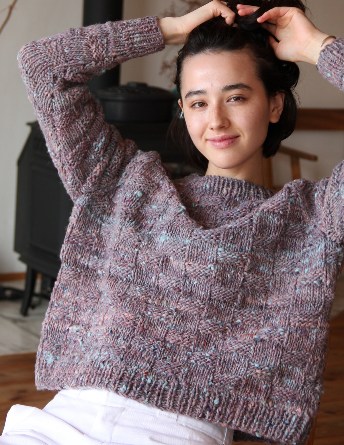 A Noro Tsuido Knitting Pattern - Akaibara (PDF)