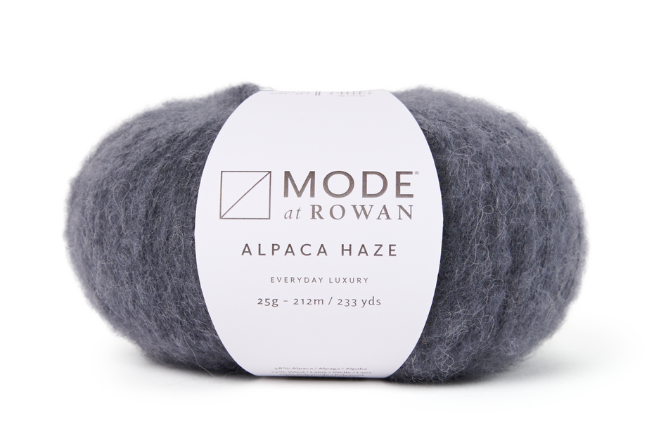 Mode at Rowan Alpaca Haze - Shadow (Color #10)