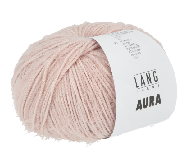 Lang Aura - Ballet Pink (Color #09) - TEN SKEIN BAGS - 65% OFF SALE at Little Knits