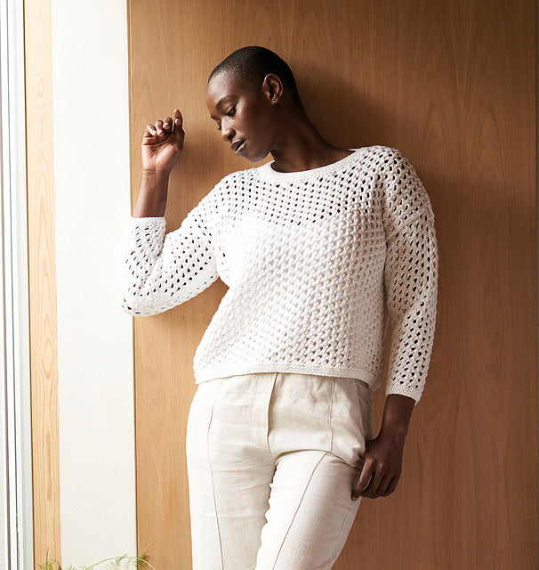 A Rowan Four Seasons Cotton Pattern - Azalea (PDF)