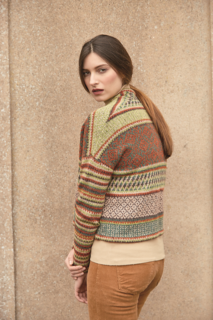 A Rowan Felted Tweed Pattern - Balfour Jacket (PDF)