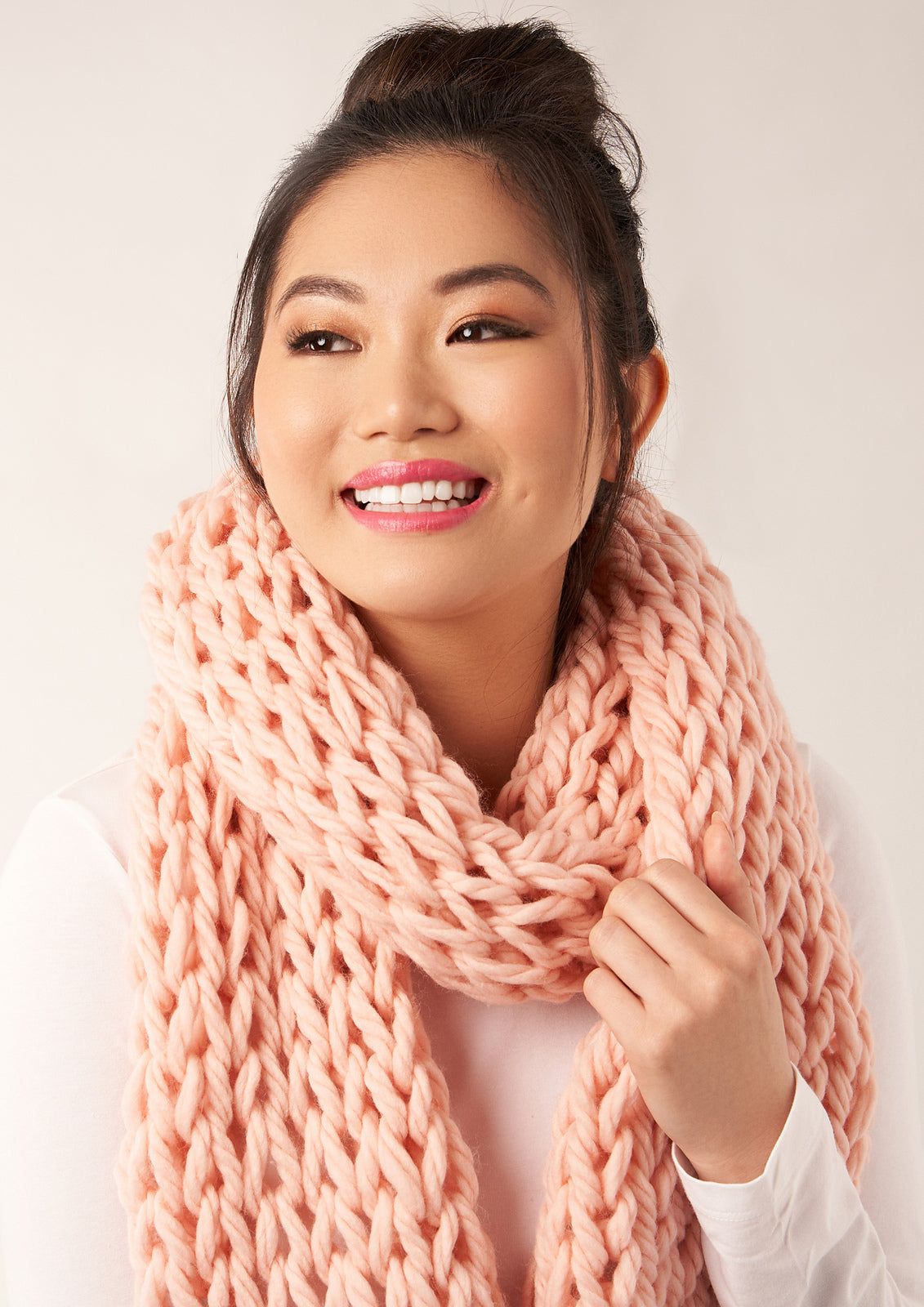 A Rowan BIG Big Wool Pattern - Ballet Scarf (PDF)