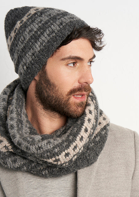 A Rowan Brushed Fleece Pattern - Bandana Cowl (PDF)