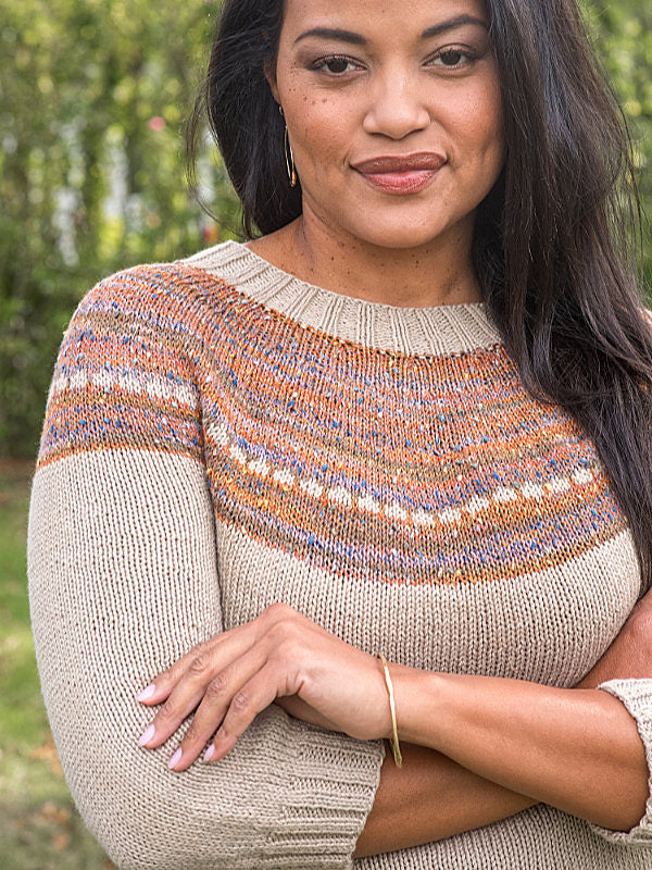 A FREE Berroco Summer Sesame Pattern - Carmel (PDF)