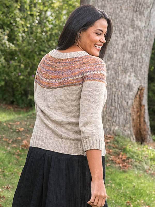 A FREE Berroco Summer Sesame Pattern - Carmel (PDF)