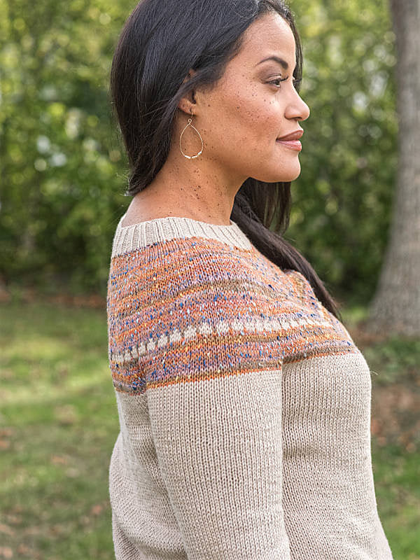 A FREE Berroco Summer Sesame Pattern - Carmel (PDF)