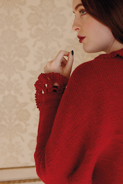 A Rowan Alpaca Soft DK Pattern - Carnelian (PDF)