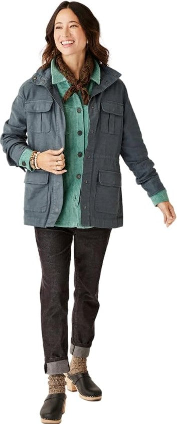 New with tags, Carve Designs Women's Opal Utility Jacket, Size: XL. Color: Green