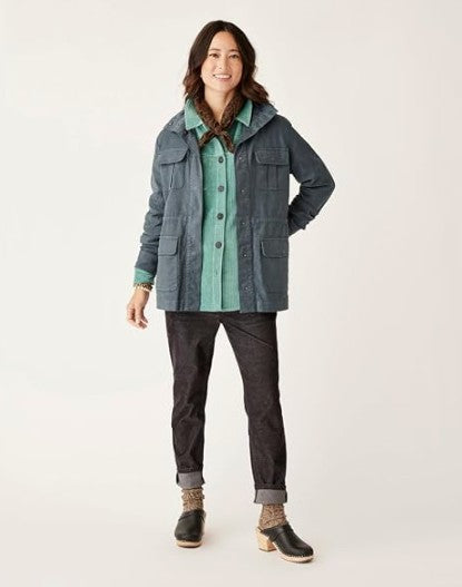 New with tags, Carve Designs Women's Opal Utility Jacket, Size: XL. Color: Green