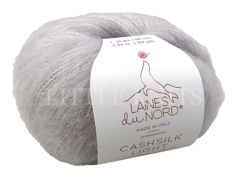 Laines Du Nord Cashsilk Light - Taupe (Color #3031) knitting and crochet yarn on sale at little knits