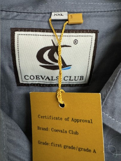 COEVALS CLUB Men's Western Cowboy Short Sleeve Pearl Snap Shirt Size XXL