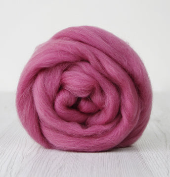 DHG Corriedale Wool Tops - Classic Collection - Orchid - 100g (3.5oz)