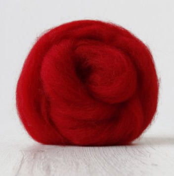 DHG Corriedale Wool Tops - Classic Collection - Passion - 100g (3.5oz)