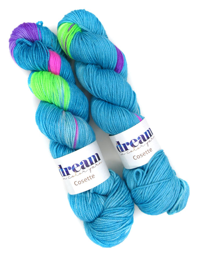 Dream in Color Cosette One of a Kind - Mix Tapes (TWO SKEINS)
