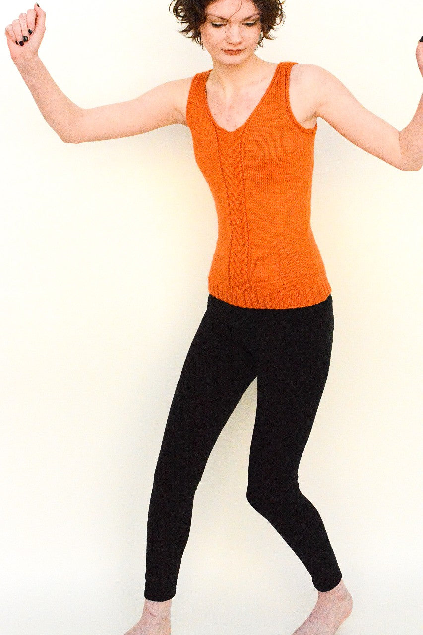 A Juniper Moon Farm Findley Pattern - Coskata Sleeveless Pullover (PDF)