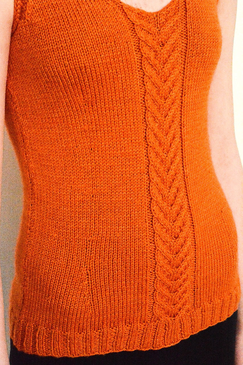 A Juniper Moon Farm Findley Pattern - Coskata Sleeveless Pullover (PDF)