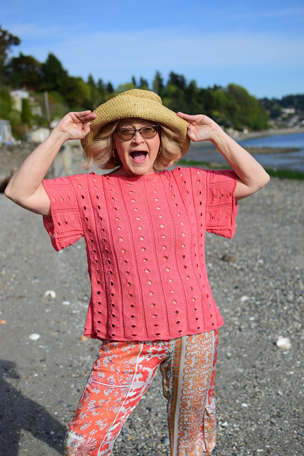 A Hikoo Popcycle Pattern - Sunrise Toss-on Tee (PDF)