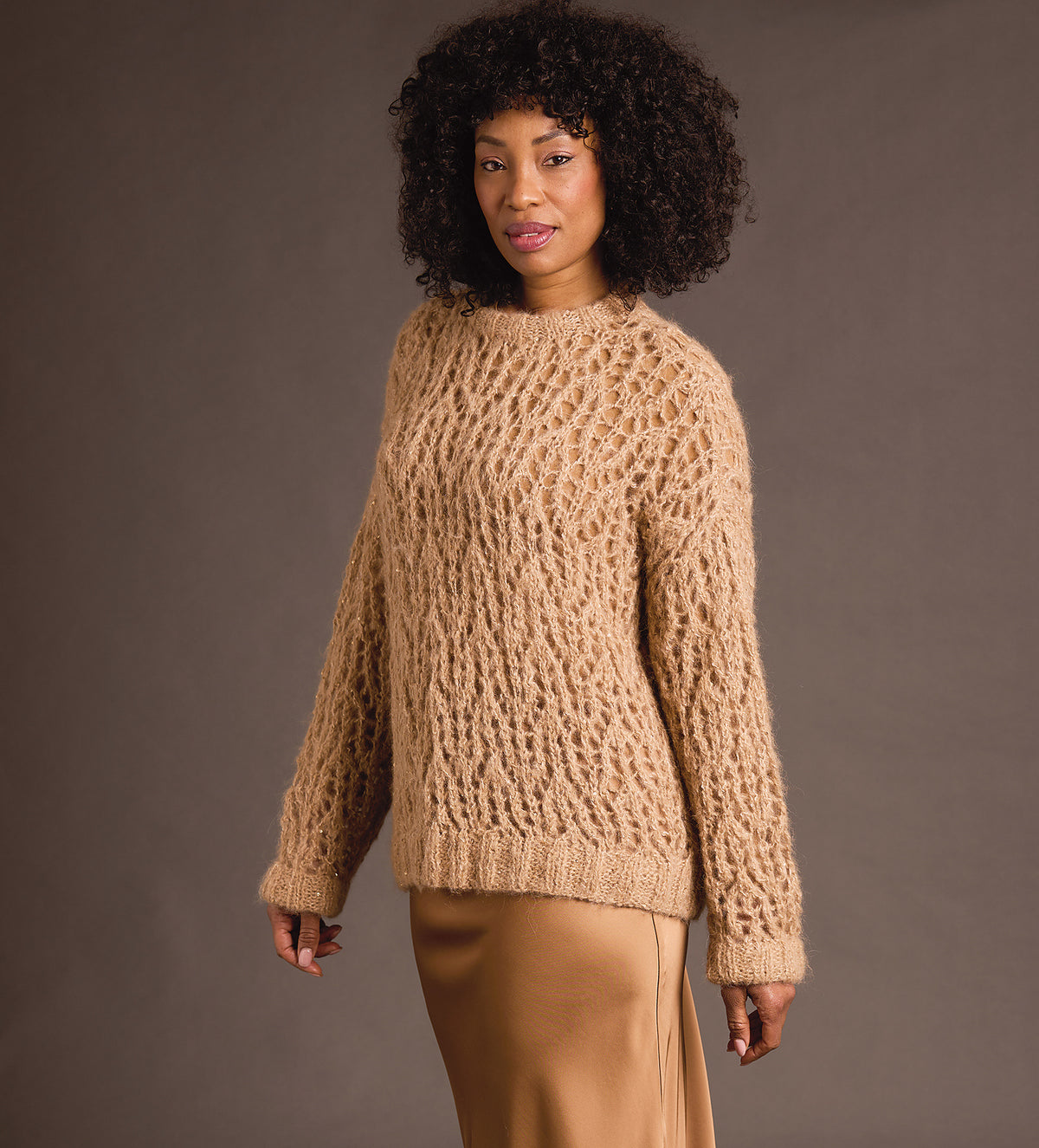 A Rowan Alpaca Sparkle Pattern - Dors Top (PDF)