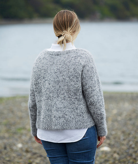 A Churchmouse Yarns and Teas Pattern- Easy Relaxed Pullover (PDF)