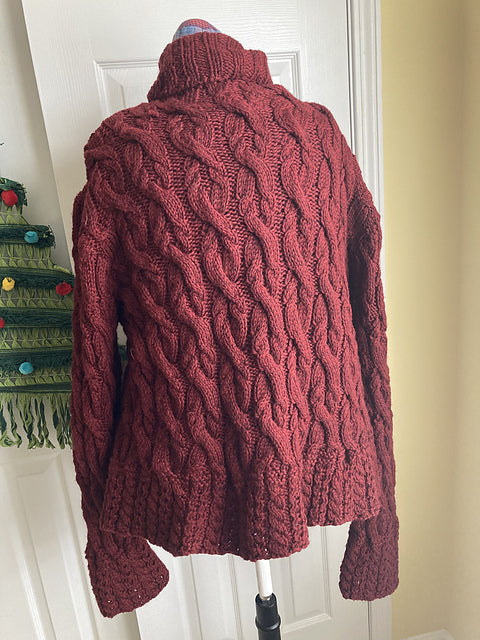 A Rowan Brushed Fleece Pattern - Usk (PDF)