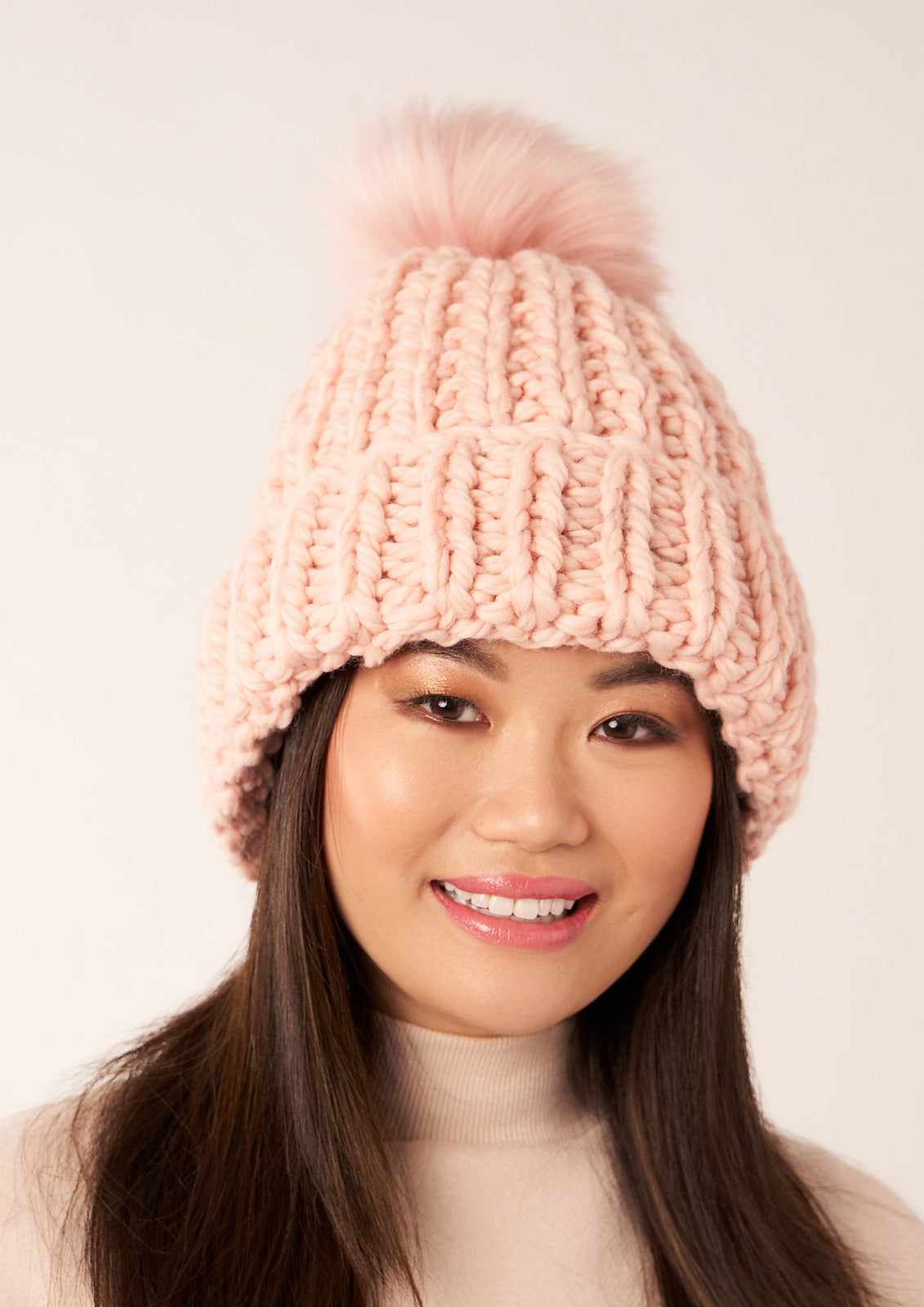 A Rowan BIG Big Wool Pattern - Fossil Beanie (PDF)