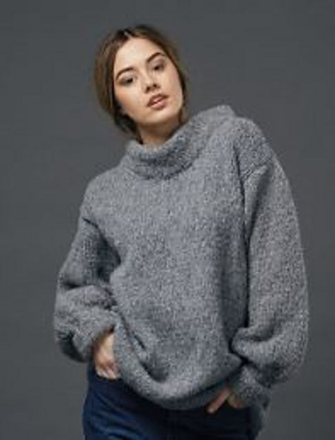 A Rowan Brushed Fleece Pattern - Harper (PDF)