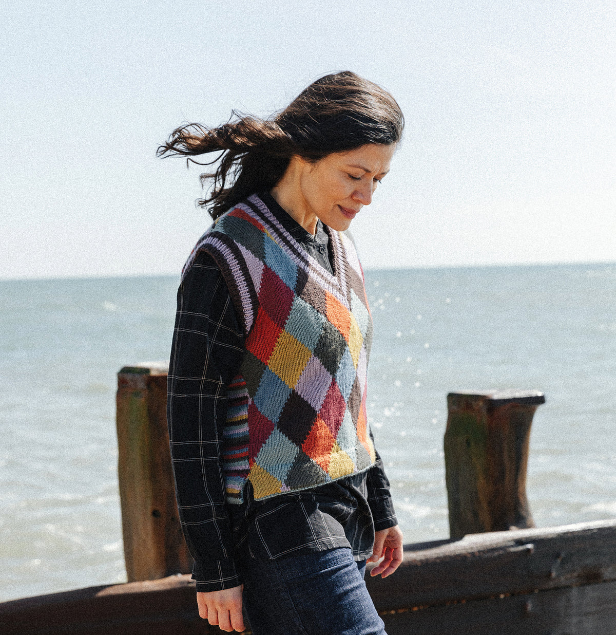 A Rowan Pebble Island Pattern - Heathland Multicolour (PDF)