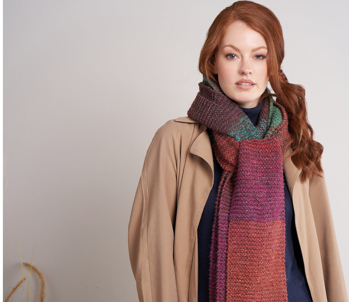 A Rowan Felted Tweed Colour Pattern - Ingleton Scarf (PDF)