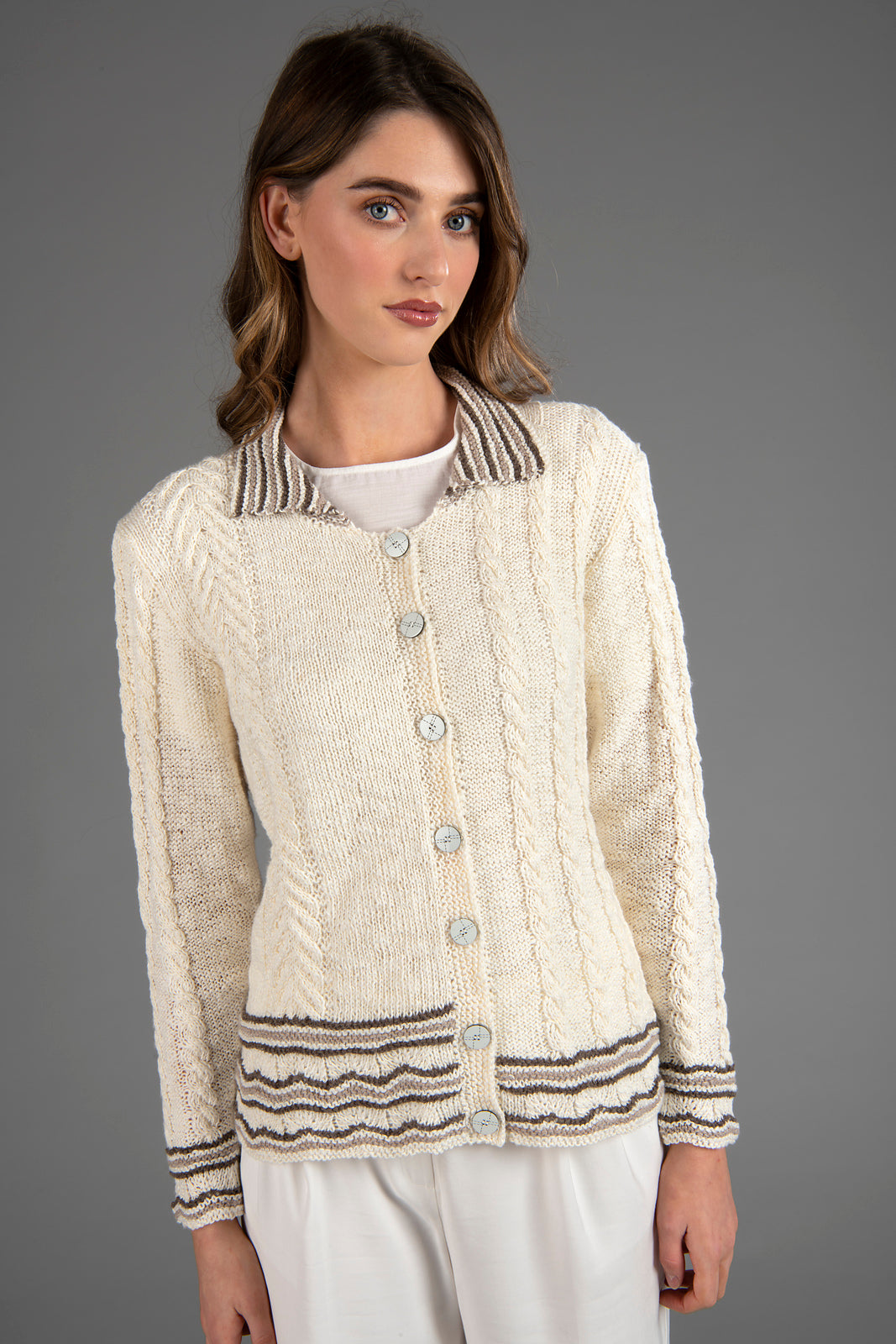 A Juniper Moon Farm Zooey Pattern - Olive Sweater (PDF)
